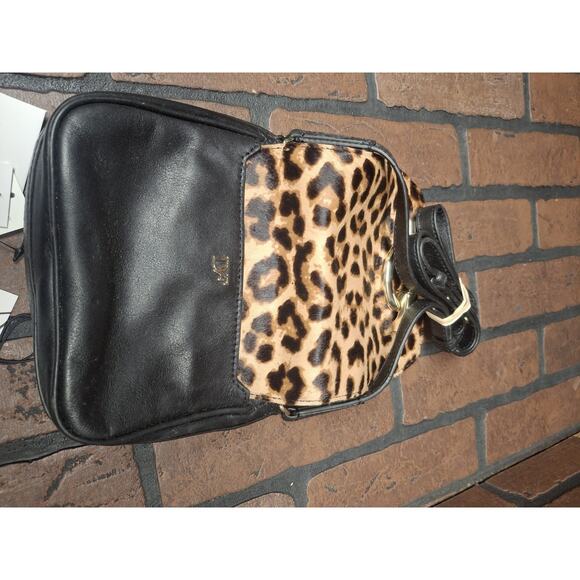 Diane Von Furstenberg Sutra Cafe Mini Leo Crossbody Purse 348$ Retail - Picture 10 of 11